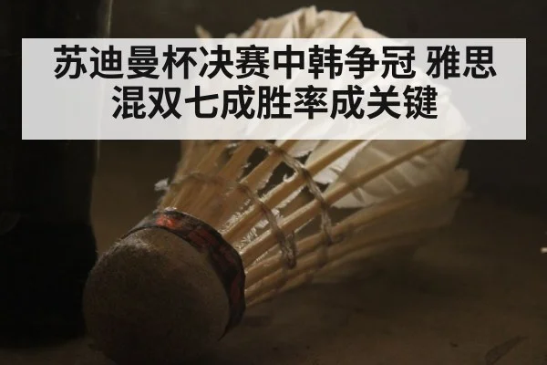 苏迪曼杯决赛中韩争冠 雅思混双七成胜率成关键